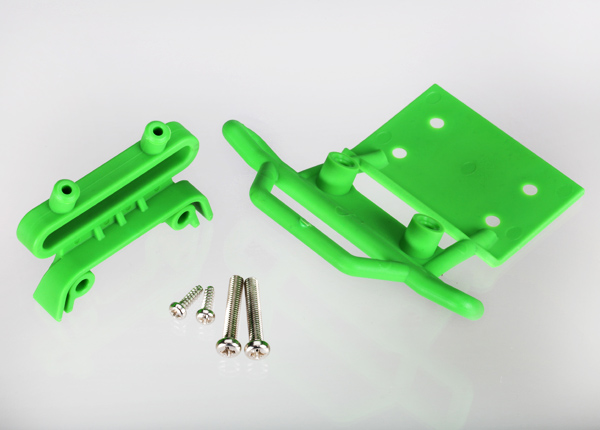 Traxxas Front Bumper / Front Bumper Mount (Green) TRX3621A