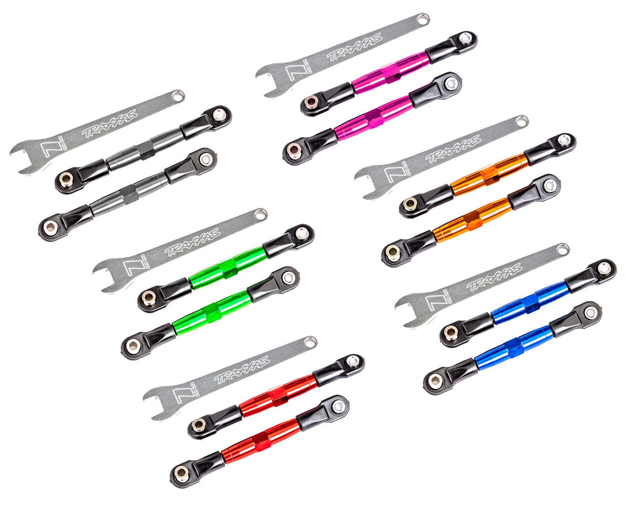 Traxxas Front Camber Links Drag Slash (Alu Colour Anodized) Choose your Colour 2444