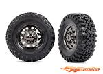 Traxxas Front Tires & Wheels, Assembled (2.2" Canyon, 2pcs) (TRX-6 Hauler) 8854