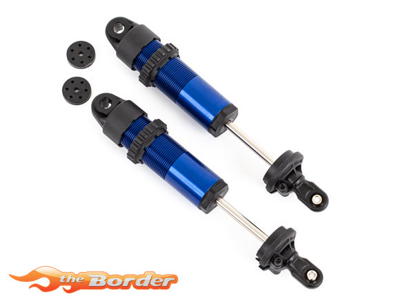 Traxxas GT-Maxx Shocks - Aluminium Blue (Fully Assembled for Sledge) 9661