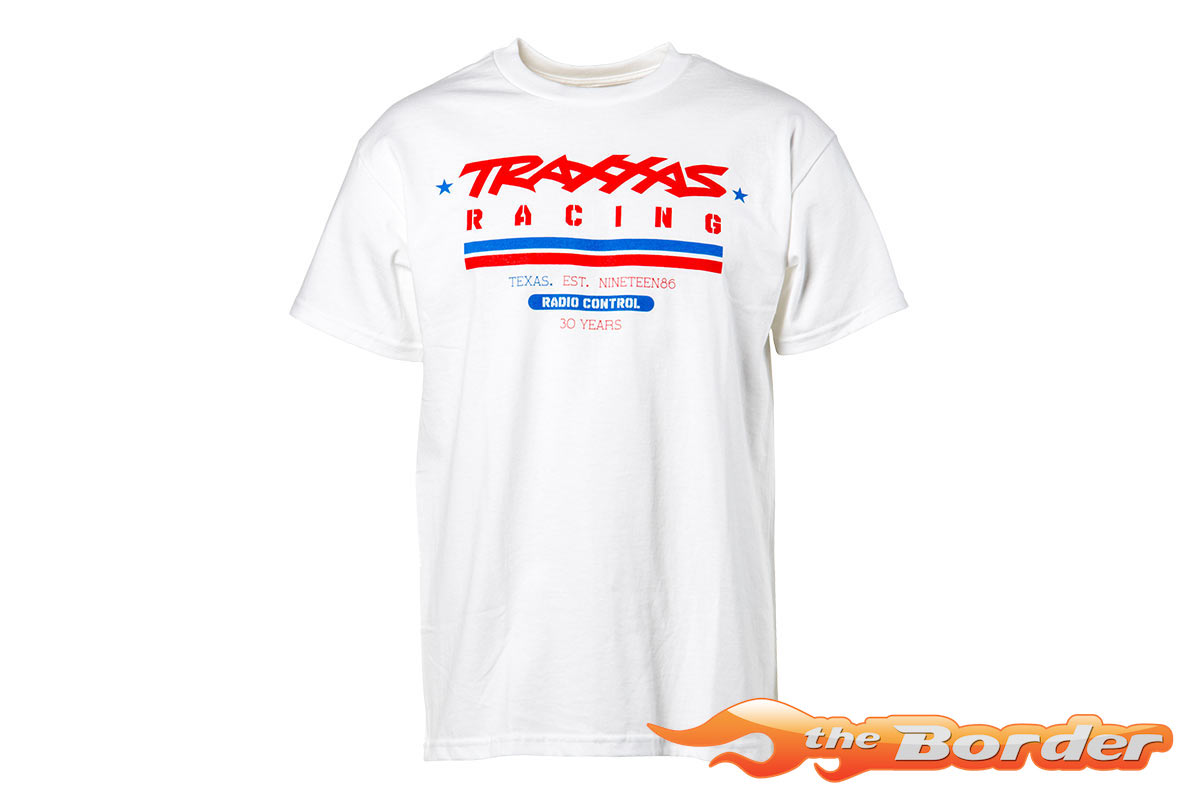 Traxxas Heritage Tee T-shirt White 1383