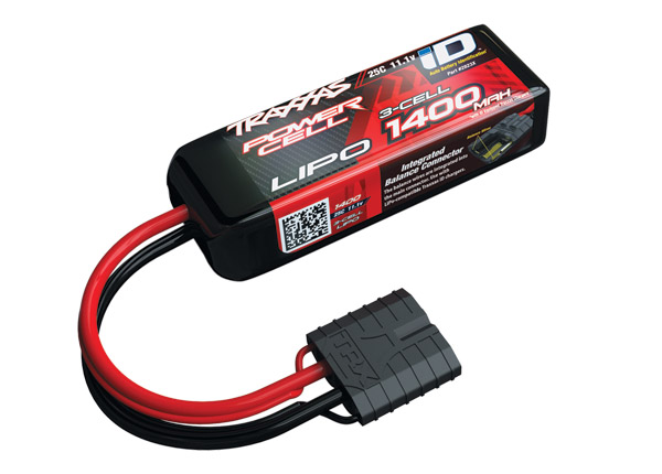 Traxxas LiPo 1400mAh 11.1V 3S 25C for 1/16 models ID TRX2823X