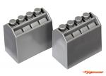 Traxxas Oil Bottles - Grey (2) 8424
