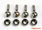 Traxxas Pivot Balls (4)/Pivot Ball Bushings (4) 4933
