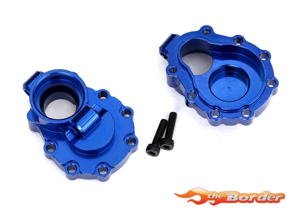 Traxxas Portal Drive Housing Inner Rear (L / R) (2) T6061-T6 Alu Blue 8253X