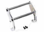Traxxas Push bar bumper (chrome) (fits 8069 bumper) 8066