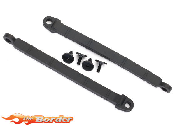 Traxxas Rear Suspension Limit Strap (2)/ 3x8 flathead screw (4) 8548