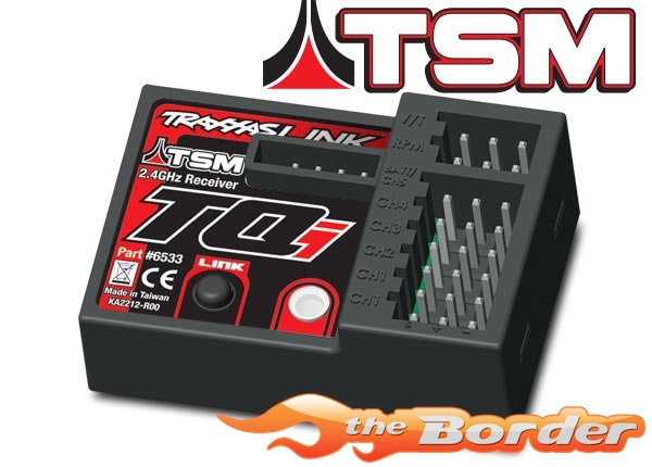 Traxxas Receiver micro TQi 2.4GHz with telemetry & TSM 6533