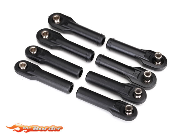 Traxxas Rod ends, heavy duty (toe links) (8) (assembled with hollow balls) 8646