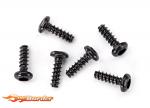 Traxxas Screws 1.6x5mm button-head self-tapping (hex drive) (6) 6644