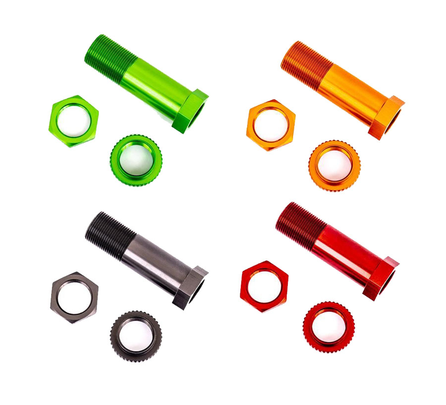 Traxxas Sledge Servo Saver Post/Adjuster Nut/Locknut (Choose your colour) 9545