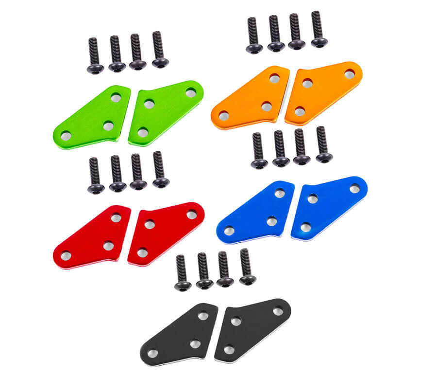 Traxxas Sledge Steering Block Arms Aluminium (Kies je kleur) 9636