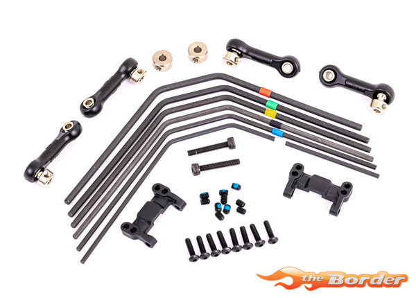 Traxxas Sledge Sway Bar Kit (Front & Rear) Complete Set 9595