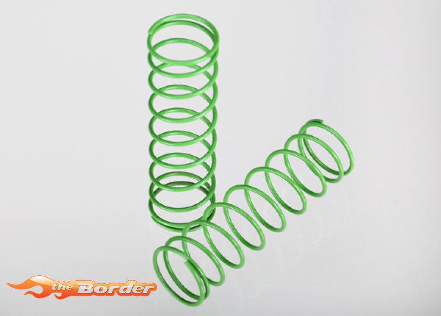 Traxxas Springs Front (Green) (2) 3758A