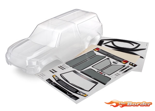 Traxxas TRX-4 Sport Body with Camper (Clear) 8112