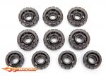 Traxxas Tension wheels (6) road wheels (4) 8891
