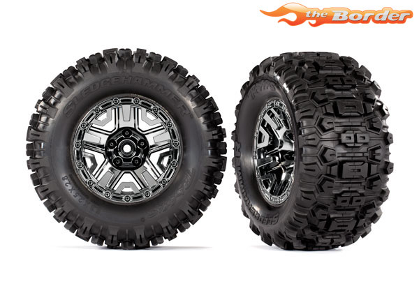 Traxxas Tires & Wheels Assembled/Glued Sledgehammer (2) (TSM Rated) 9072