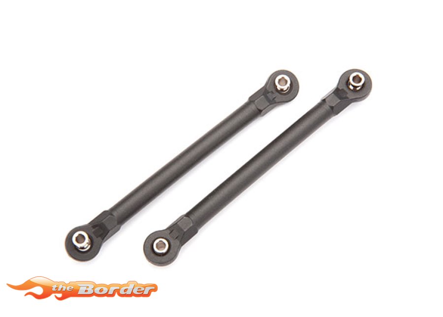 Traxxas Toe links molded composite 100mm (89mm center to center) (black) (2) 8948