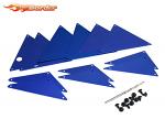 Traxxas Tube Chassis - Blue Inner Panels (Front/Middle/Rear) 8434X