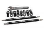 Traxxas Tubes Lightweight Aluminum Black Turnbuckle 5338A