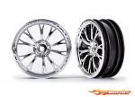 Traxxas Weld Wheels Chrome Front (2) 9472R