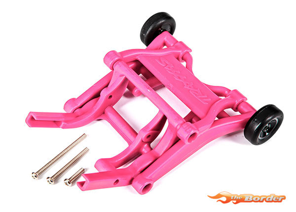 Traxxas Wheelie Bar Assembled Pink 3678P