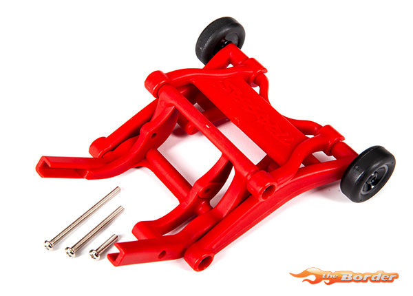 Traxxas Wheelie Bar Assembled Red 3678R