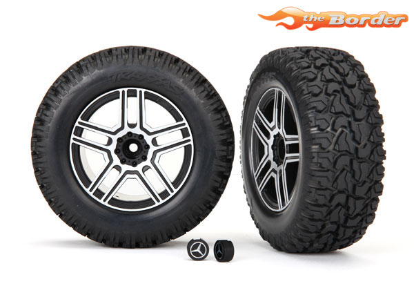 thumbnail image 2 of Traxxas 9773 Canyon Trail Tires & Wheels - 2.2" Black Tires For TRX-4M RC Crawler 2 of 11