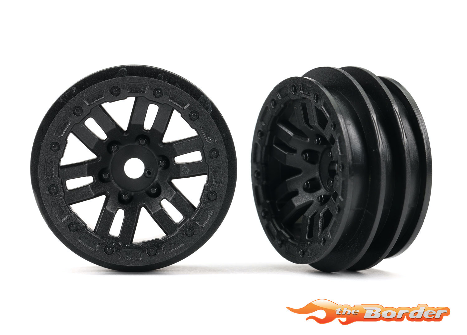 Traxxas Wheels, 1.0 (black) (2) (for TRX-4M) 9768