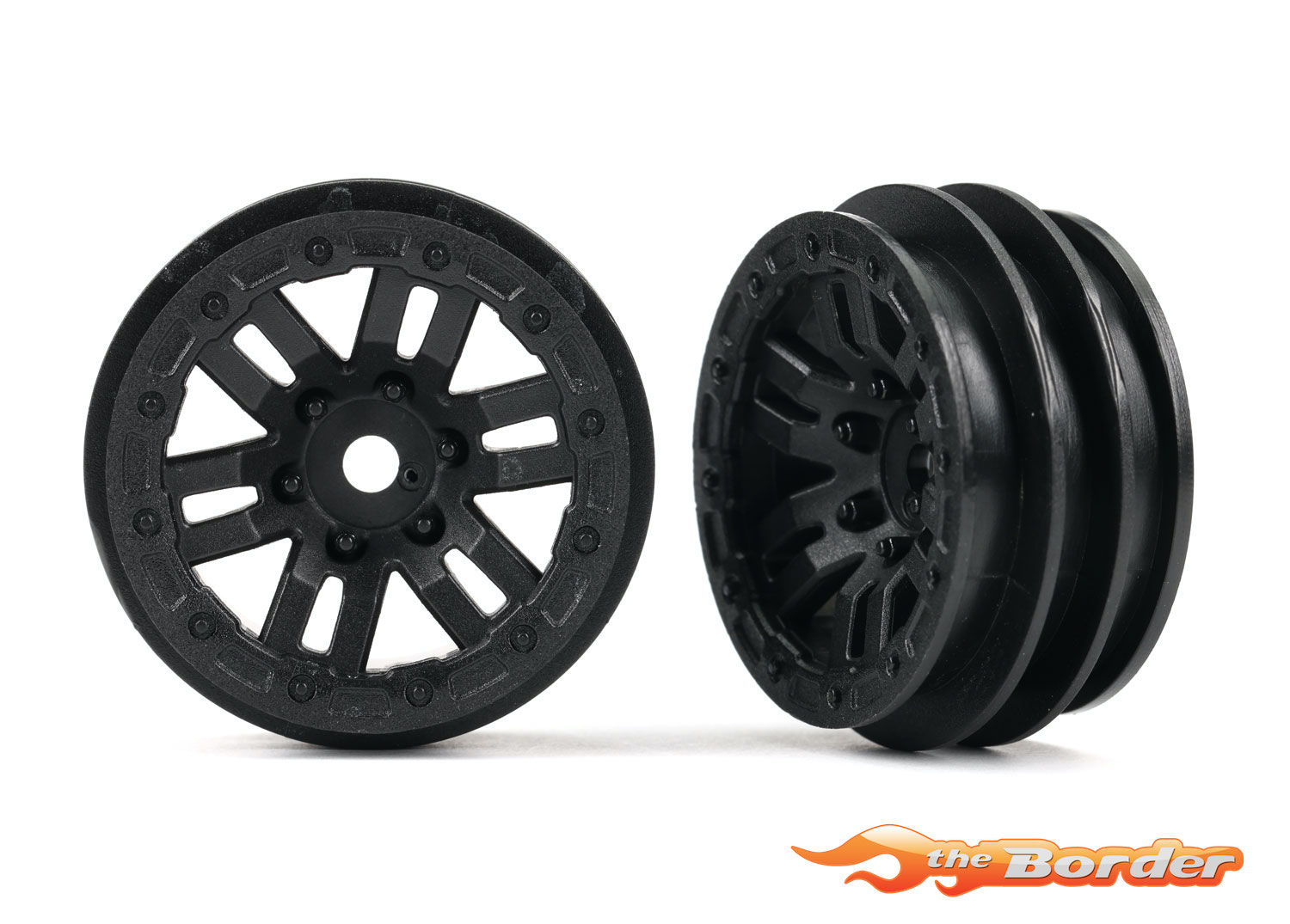 Traxxas Wheels, 1.0 (black) (2) (for TRX-4M) 9768 