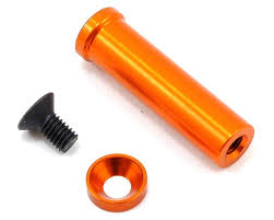 XRAY T4 Alu Top Deck Mount - Orange 306516-O - Afbeelding 2