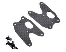XRAY GRAPHITE REAR LOWER ARM PLATE 1.6mm (L+R) 363190 - Afbeelding 3