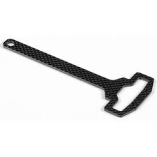 XRAY Graphite Front Upper Deck 2.0mm - 2WD 361162 - Afbeelding 3