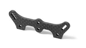 XRAY GRAPHITE SHOCK TOWER FRONT 2.5MM LOW X332082 - Afbeelding 2