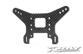 XRAY Graphite Shock Tower Rear 3.0mm 363080 - Afbeelding 3