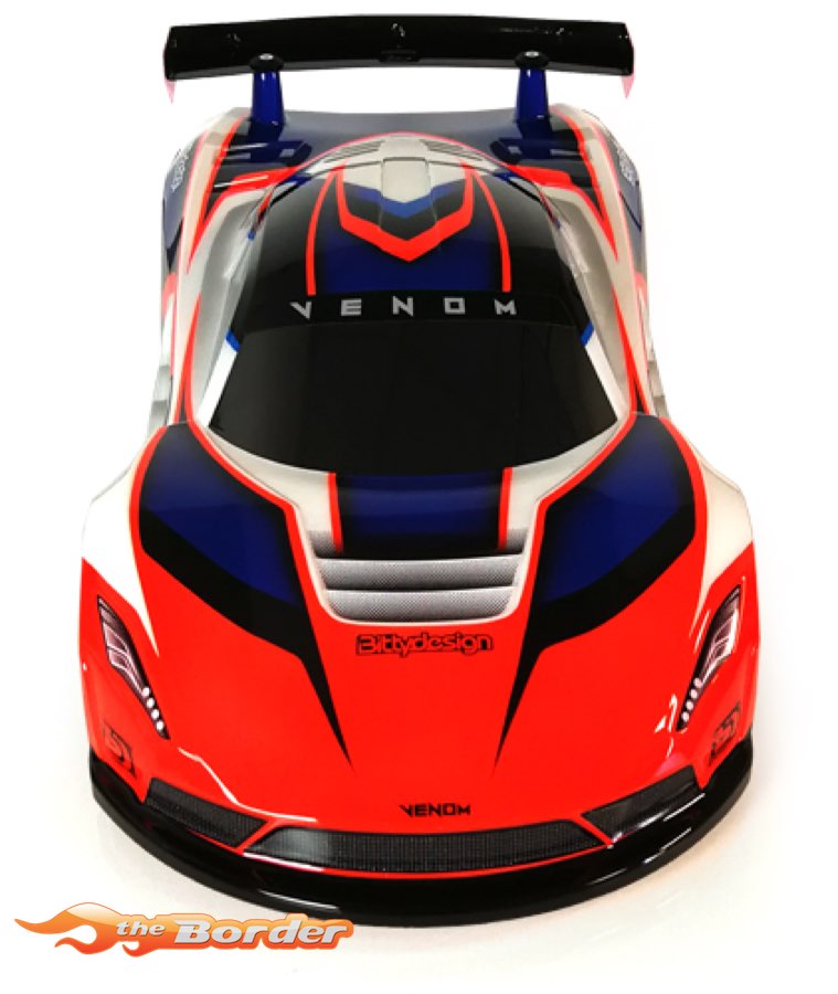 Bittydesign Venom 1/10 GT Body Lightweight BDGT-190VNM