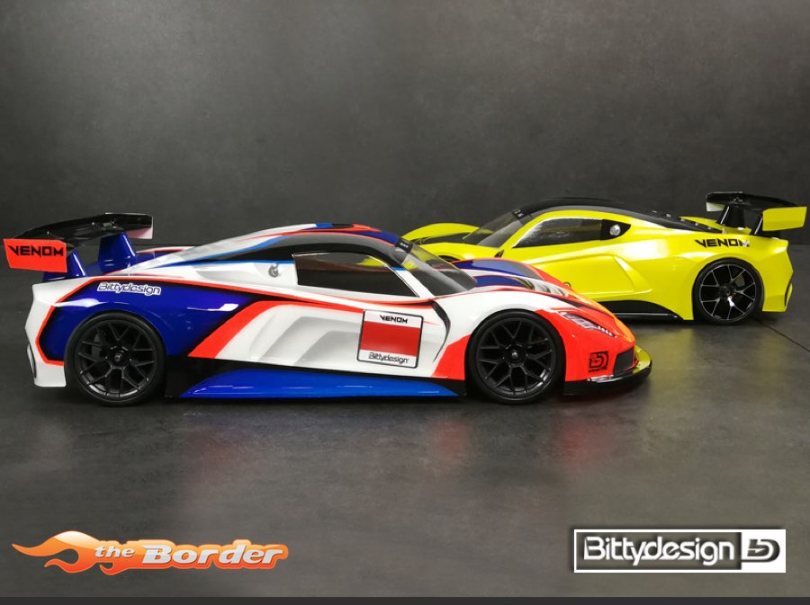 Bittydesign Venom 1/10 GT Body Lightweight BDGT-190VNM