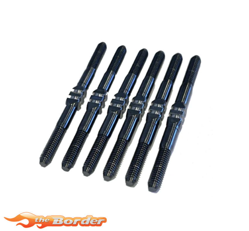 WhitzHypermax 3.5mm Titanium Turnbuckle Set for XRAY XB2 2021 WRP