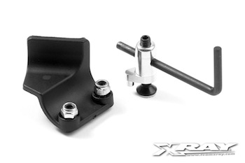 XRAY XB808'11 Exhaust Wire Mount Set 358723
