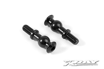 XRAY XB808 Ball Stud 6.8mm With Backstop L=8mm - M4 (2) 352654