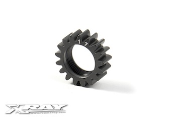 XRAY Xca Alu 7075 T6 Hard Coated Pinion Gear - 17T (1St) 348517