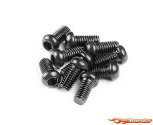 XRAY Hex Screw SH M3x6 Small Head (10) 902307