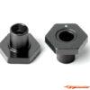 XRAY X4 Alum. Wheel Hub Spring Clip Offset +0.5mm (2) 305359 - Afbeelding 2