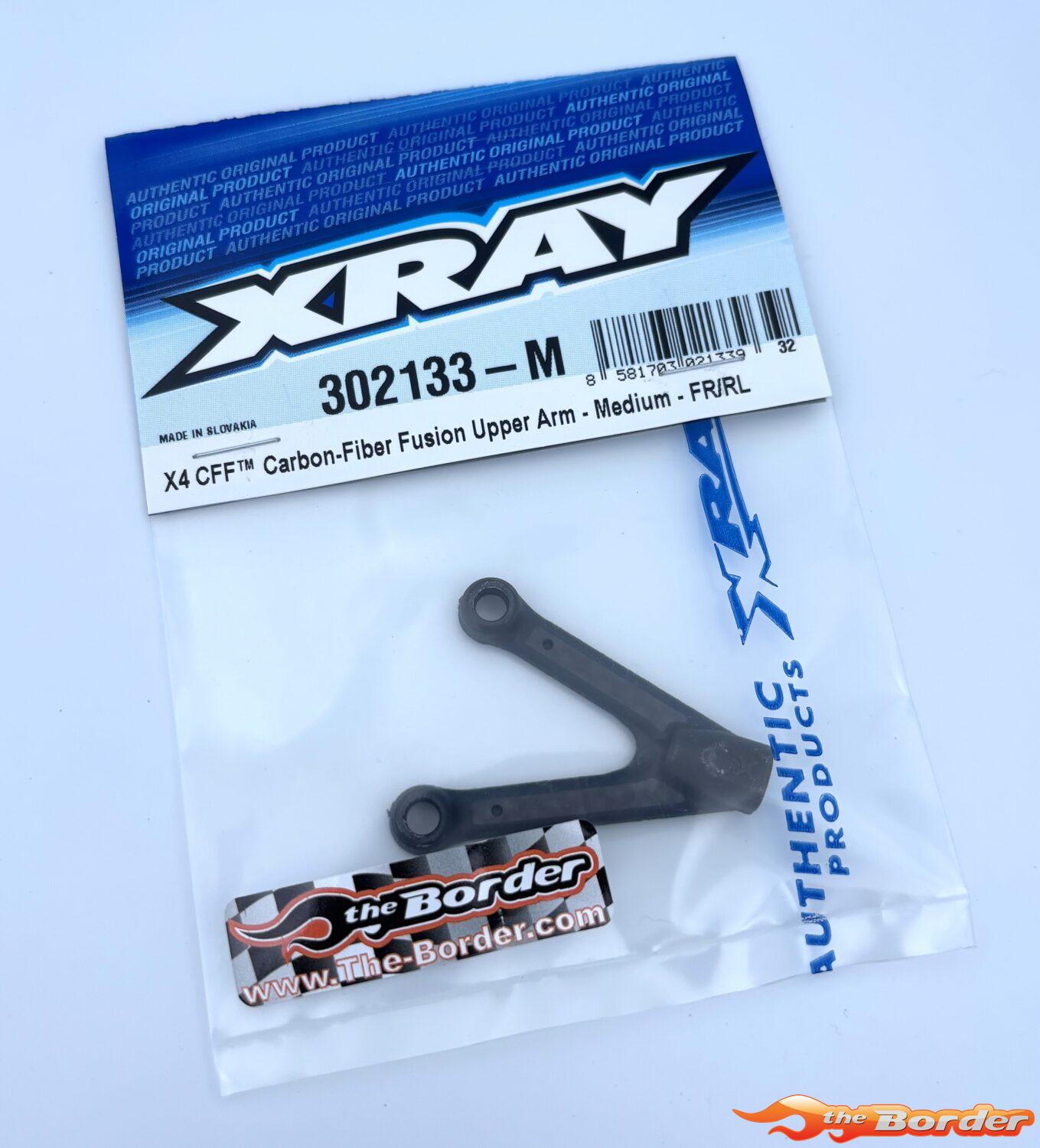 XRAY X4 CFF Carbon-Fiber Fusion Upper Arm Medium FR/RL 302133-M