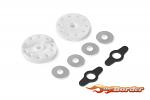 XRAY 2-Way Flow Delrin Shock Piston 8-H (1.3mm & 2-H) (1.2mm) (2) 358031