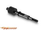 XRAY Alu 3-Pad Top Shaft 20T - Lcg - Swiss 7075 T6 - Hard Coated 324113