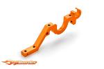 XRAY Alu Lower Bulkhead Rear Swiss 7075 T6  Left 333027