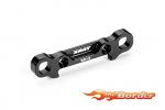 XRAY Alu Rear Lower Susp. Holder +2mm - Rear - Square Adj. Roll-Center 353321