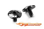 XRAY Alum. Dual Servo Saver Screw M3x7 302590