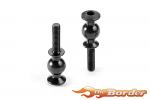 XRAY Ball Stud 6.8mm With Backstop L=6mm - M3x11 (2) 352659